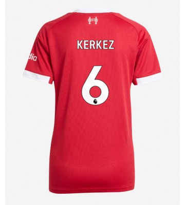 Liverpool Milos Kerkez #6 Replik Heimtrikot Damen 2025-26 Kurzarm